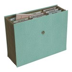Shagreen Accordion File-in blue (2) Shagreen Accordion File-in blue (2)