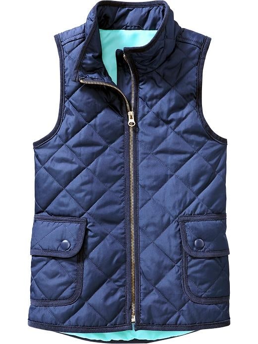 The Sunday Swoon: Old Navy Girls Quilted Barn Vests | Lady and the ...